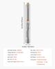 Deep Well Submersible Pump Stainless Steel Water Pump 1100W Input Power, 279ft Maximum Lift, 65l/min Flow Rate With External Control Box for