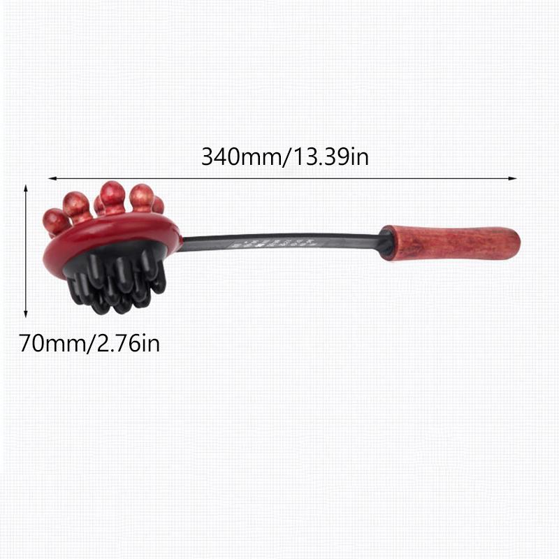 Wooden Massage Hammer Ergonomic Design Durable Portable Massage Hammer For Body Health Care Tool Manual Massager DIY