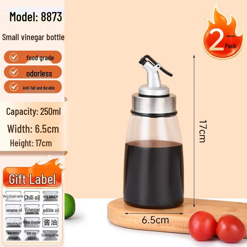 Acrylic Commercial Oil and Vinegar Dispenser