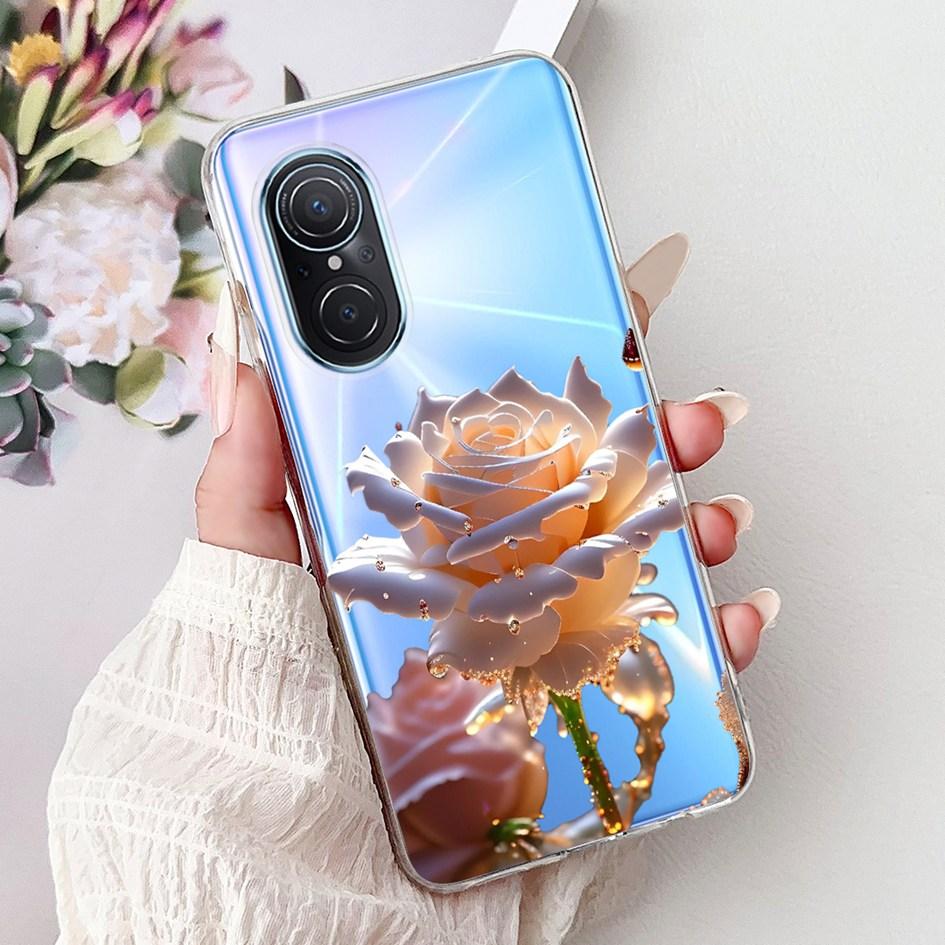 For Huawei Nova 9 Case NAM-LX9 Funda Fashion Dragon Lion Cartoon Soft Silicone Cover For Huawei Nova 9 SE JLN-LX1 JLN-LX3 Bumper