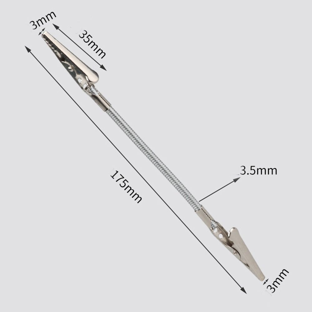 7-дюймовый длиннохвостый металлический провод, зажим типа «крокодил», держатель для заметок, подставка, аксессуары для украшения рукоделия