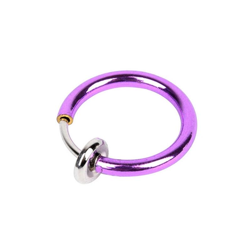 Поддельные серьги, кольца для носа, кольца для губ и клипсы для ушей на пружине без пирсинга – популярные европейские и американские трансграничные украшения