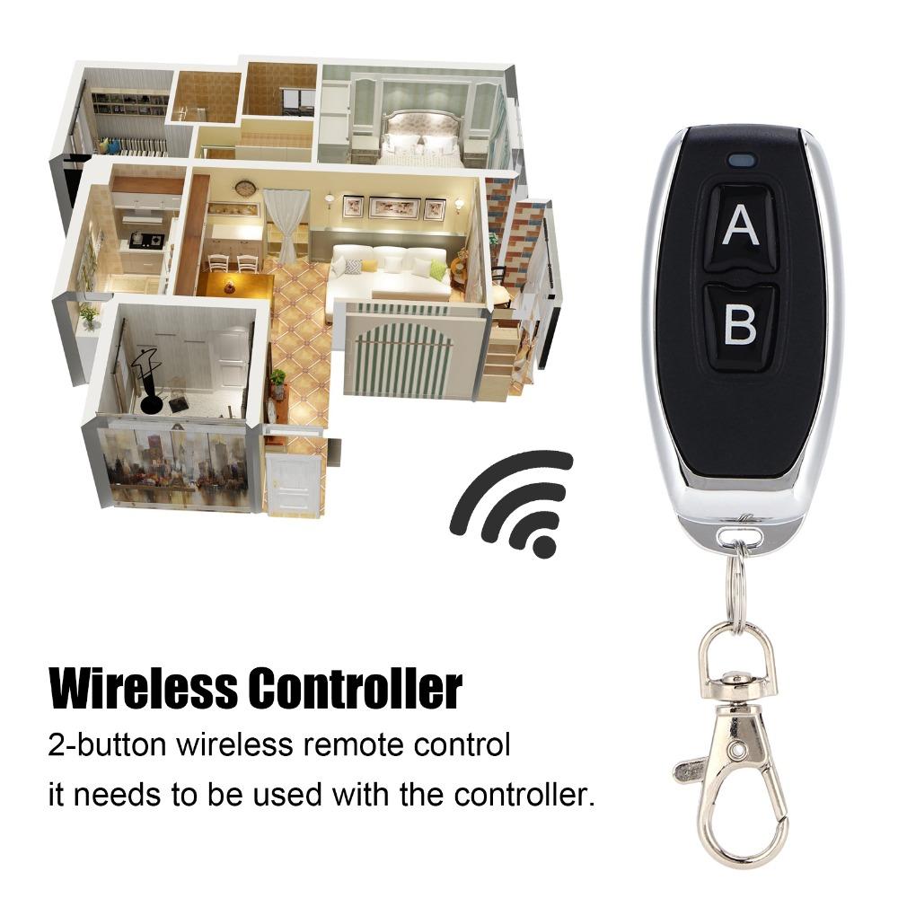 2/3/4 Button Wireless Remote Control Long Distance Remote Control Transmitter Smart Home