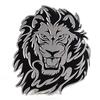 3D Car Aluminum Alloy Sticker Personality Lion Auto Logo Badge Emblem Tail Decal