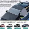 Automobile snow protection cover for front windshield anti-freezing and anti-frost snow magnetic suction snow guard car coverWindshield Sunshades 1