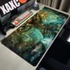 Magic Forest Tree Mouse Pad Large Computer Keyboard Animation Game Mousepad Chess and Card TCG Desk Mat Compatible MTG RPG CCG