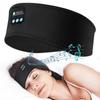 Sleep Headphones Bluetooth Headband, Wireless Headband HeadphonesBlack