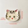 1PC Mini Serving Dishes Kitchen Cat Face Ceramic Dish Perfect Housewarming Gift Snack Plates Cute Spoon Holder Adorable