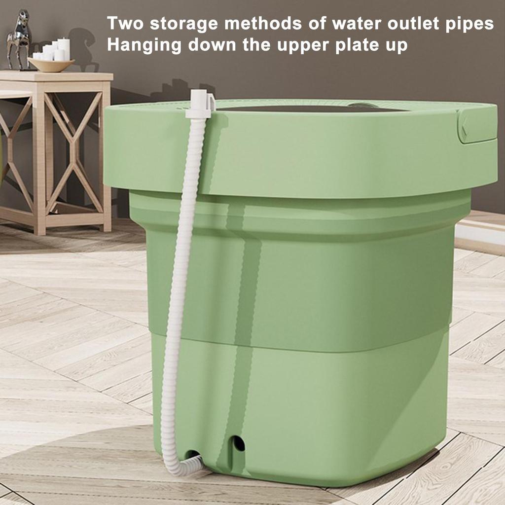 Стиральная машина для нижнего белья 6,5 л, портативная складная стиральная машина для мини-бюстгальтера, детская одежда, мелкие предметы, стиральная машина для общежитий, кемпинга и путешествий