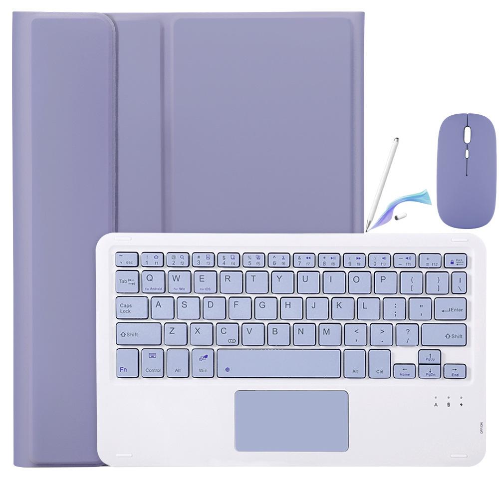 Чехол для планшета Lenovo M11 2025 с сенсорной панелью и светящейся Bluetooth-клавиатурой