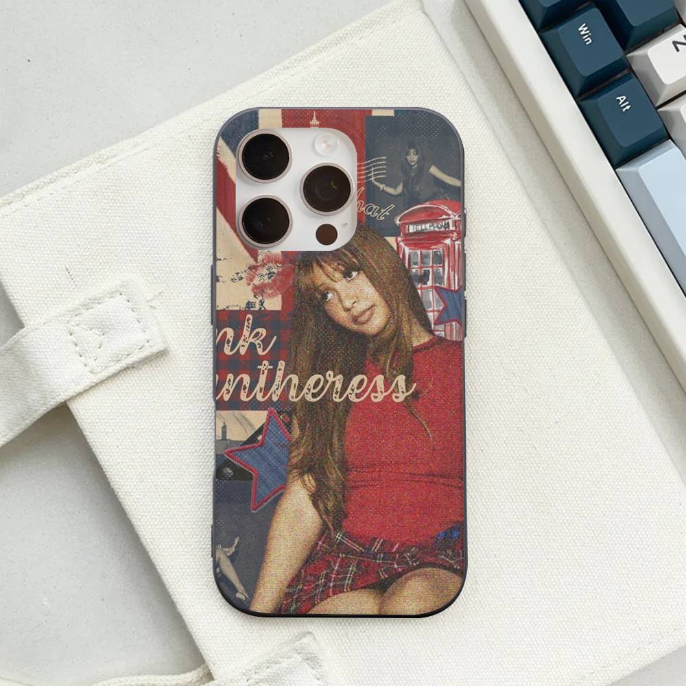 Singer P-Pinkpantheress Phone Case For IPhone 11 12 13 14 15 16 17 Pro Max PLUS Pro Wave Corrugated Silicone Case