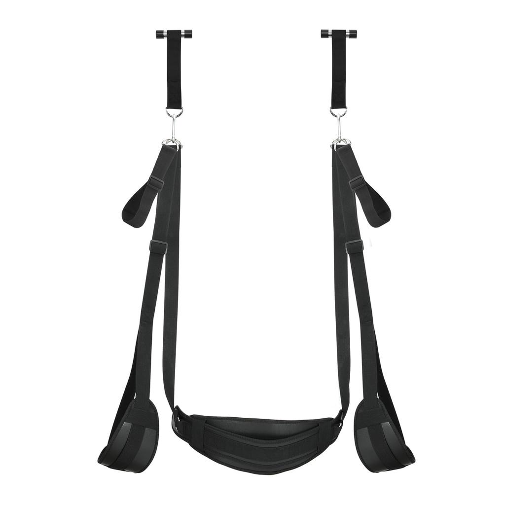Upgraded Door Hanging Sex Swing Sex Toys Soft Slings Sex Furniture Fetish Bandage Restraints Adult Sex Swing SM Games