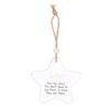 Sisters Star Hanging Sentiment Sign
