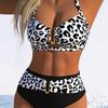 1011 новый европейский и американский раздельный купальник сексуальный купальник-бикини с принтом