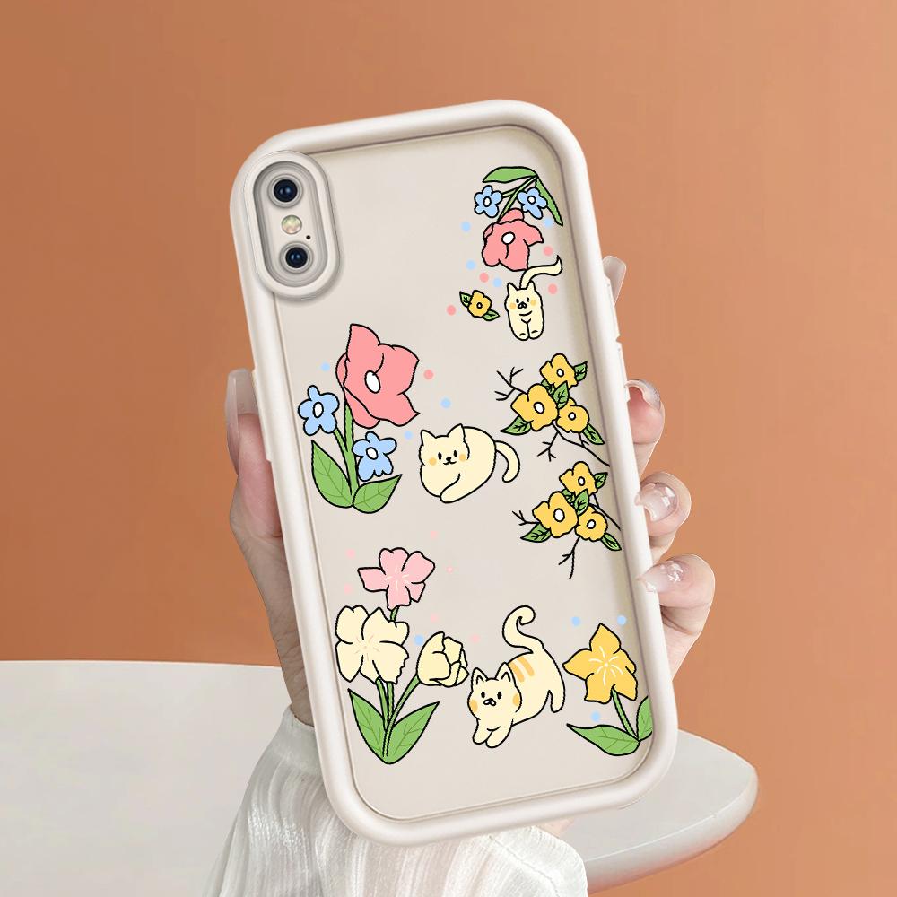 Милый мультяшный мягкий чехол для телефона Realme OPPO Reno VIVO Infinix Tecno Oneplus с полной защитой камеры, противоударный защитный резиновый чехол