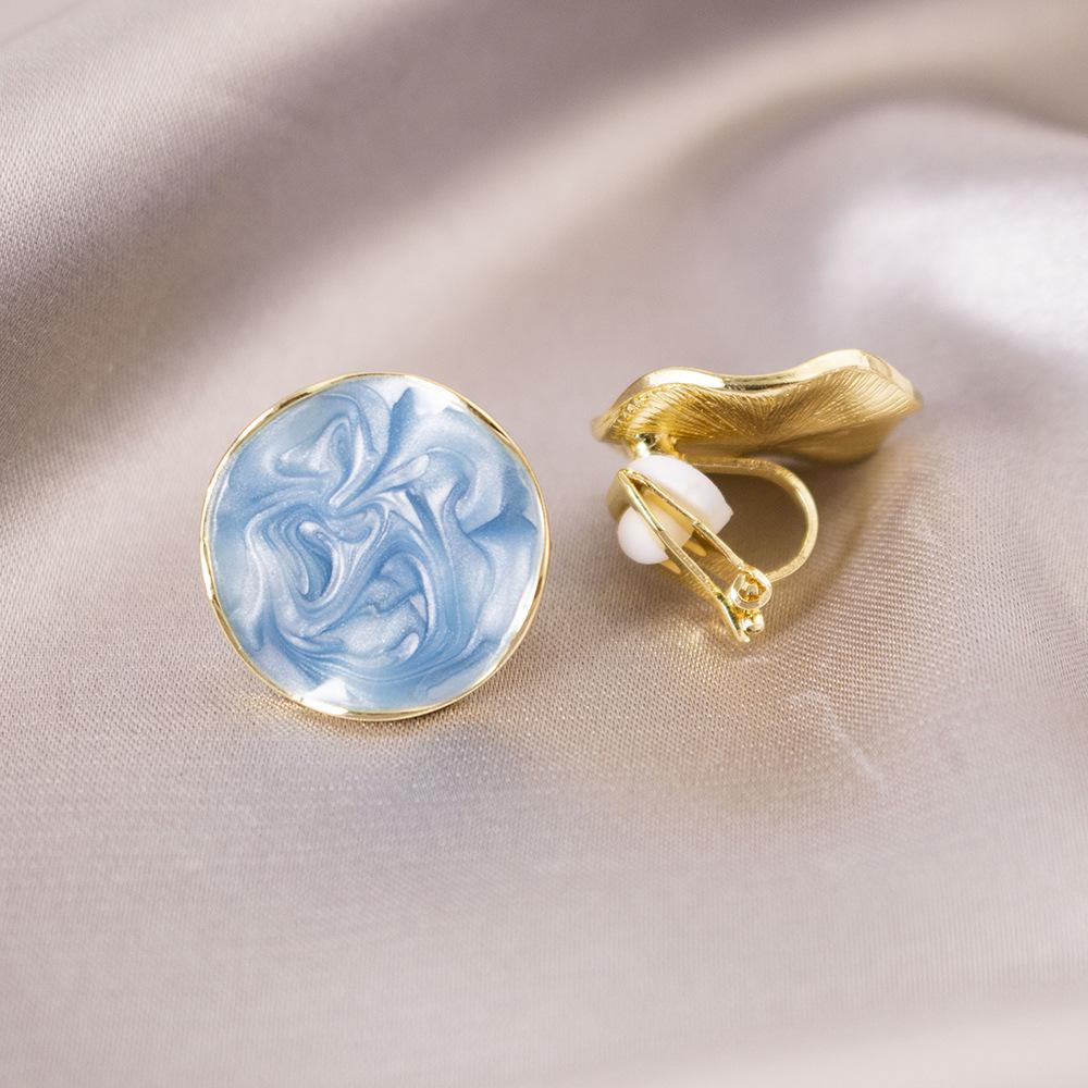 Универсальные легкие роскошные клипсы для ушей без проколов, повседневные высококачественные треугольные клипсы для ушей, универсальные женские серьги