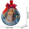 Christmas Ornament Ball Xmas Tree Decorations Clear Bauble Ornament House Hanging Ball Exquisite Gift-Black Cats Durable