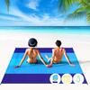 1set Waterproof Beach Blanket for 4-7 Adults Sandproof Lightweight Large Picnic Mat for Travel Camping Hiking Picnic