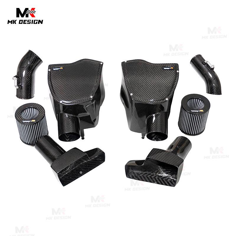 Nissan GTR R35 Dry Carbon Fiber Air Intake Kit with Mushroom Filter