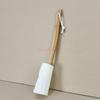 Factory Direct Bamboo Curved Handle Loofah Bar Bath Brush Back Bathing Cleaning Body Cleansing Loofahs Tool Stress Relax