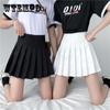 Pleated Skirt Women High Waist Sexy Mini Skirts Tennis Skirt Girl Dance Skirt Kawaii Casual Korean White Black Skirt