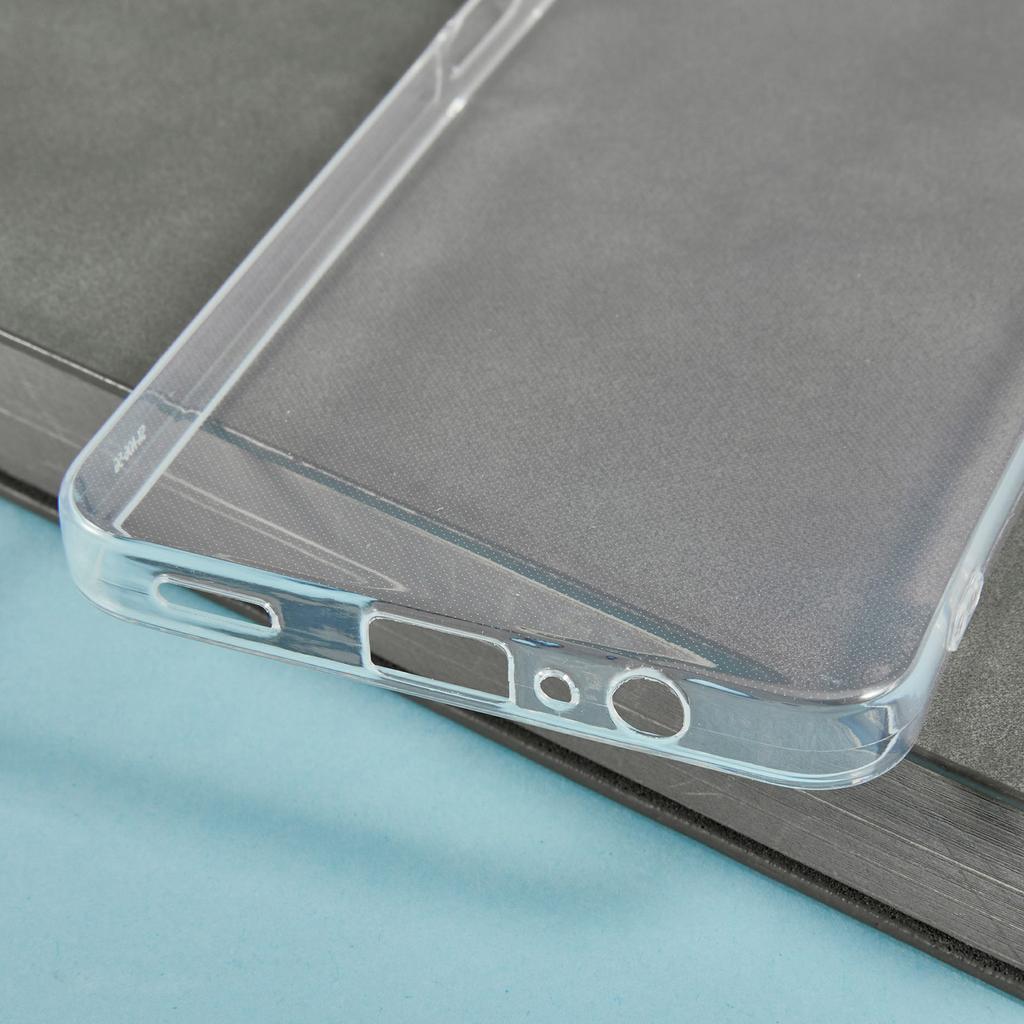 UNITHIN For Samsung Galaxy A06 4G Case Ultra Thin 0.7mm Clear TPU Anti Drop Phone Cover Precise Cutouts