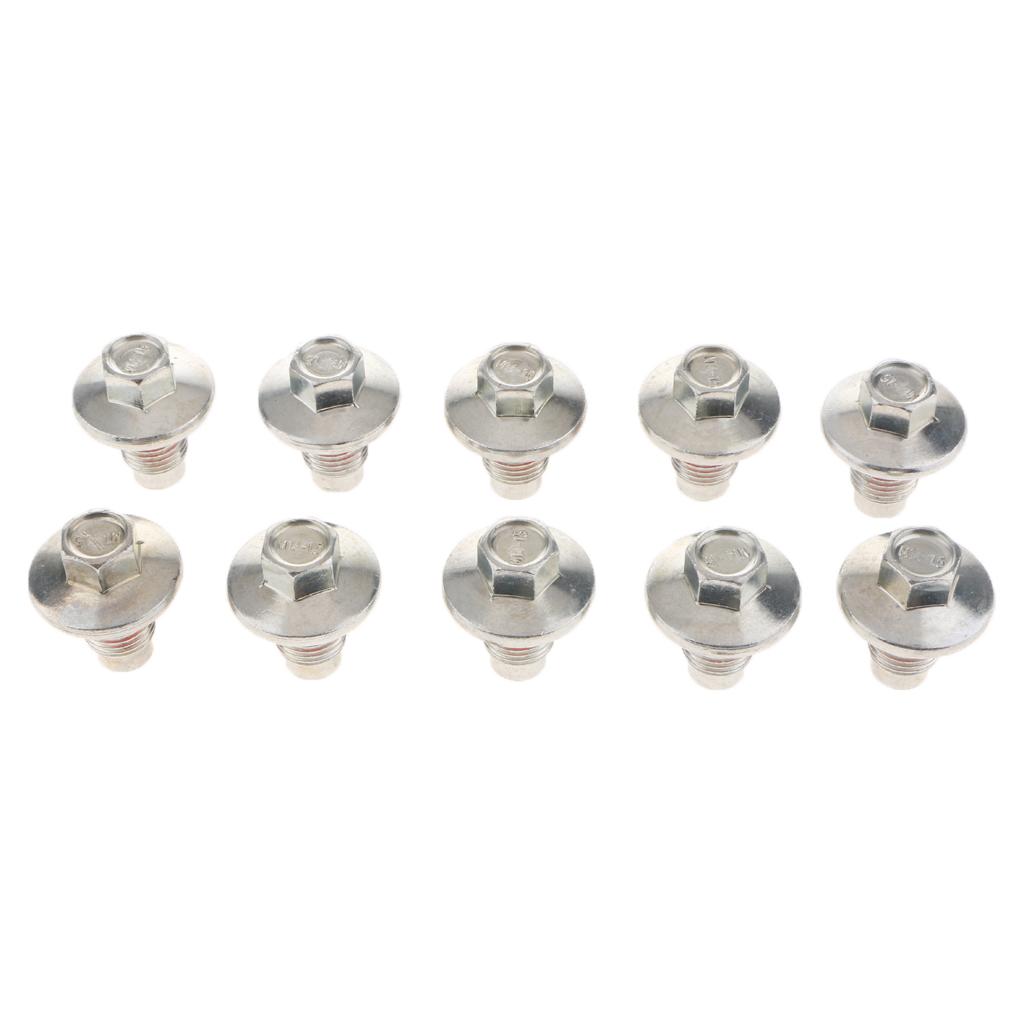 Engine Oil Sump Plug Screw Kit High Quality Metal Bolt Car Oil Drain Pan Maintenance for Jeep 03-19
