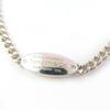 Great TIFFANY&Co. bracelet Oval ID Bracelet Kihei Chain Silver Ag925 Women Used