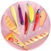 Creative Food Bread Ballpoint Pen Office Learning Supplies Fruit and Vegetable Pen Students Prize Gift Funny Pen