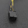Кабель-адаптер питания 8PIN для видеокарты на Sata с платой-конвертером понижения и стабилизации напряжения