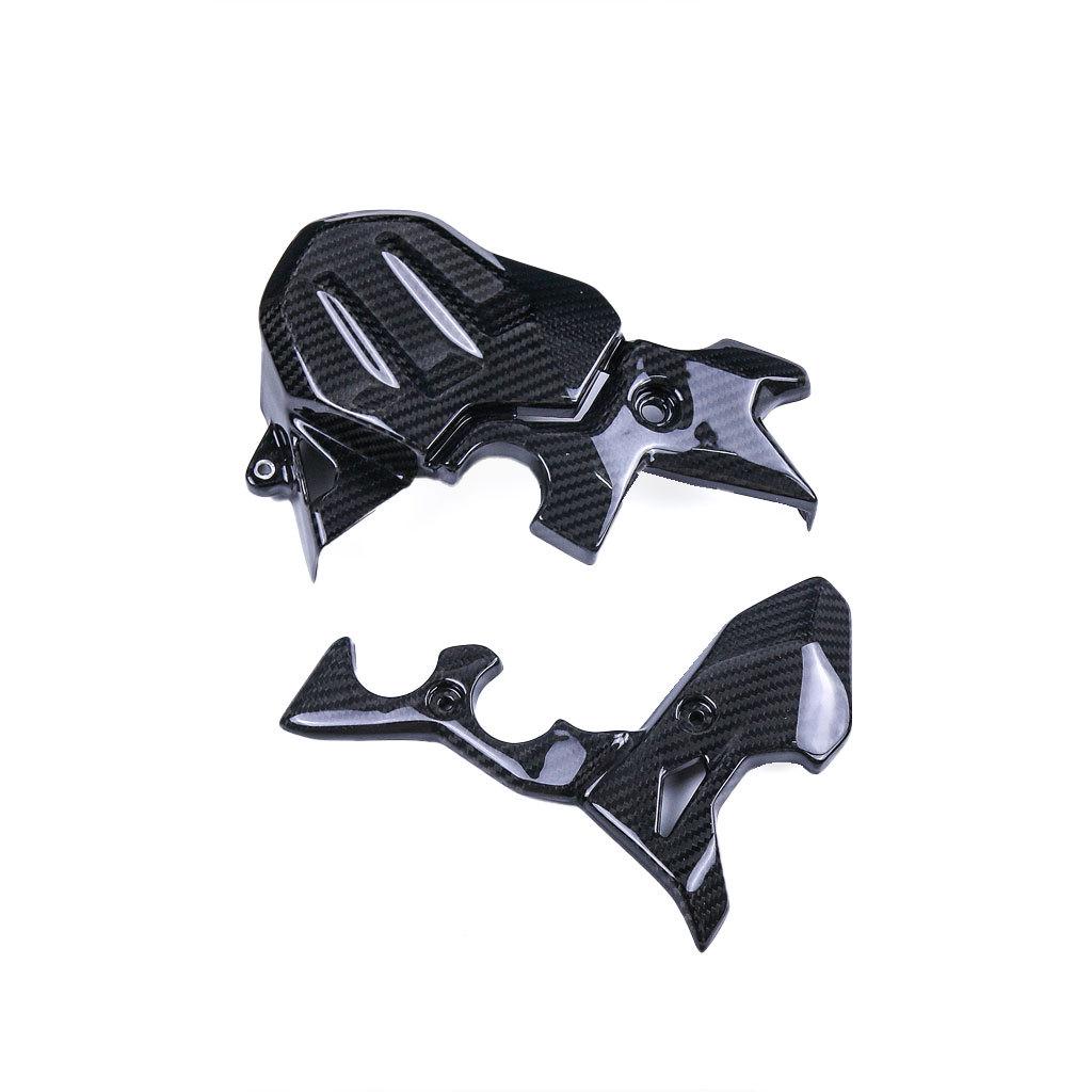 Крышка двигателя из углеволокна для Kawasaki Ninja 400 (2018+)