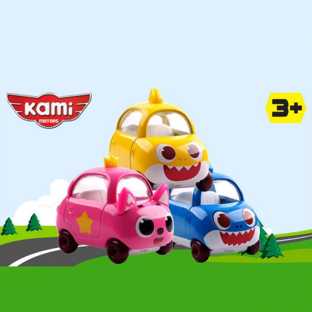 Pinkfong Babyshark Мини-машинка Литой металлический игрушечный автомобиль Kamicar Toy 10 видов