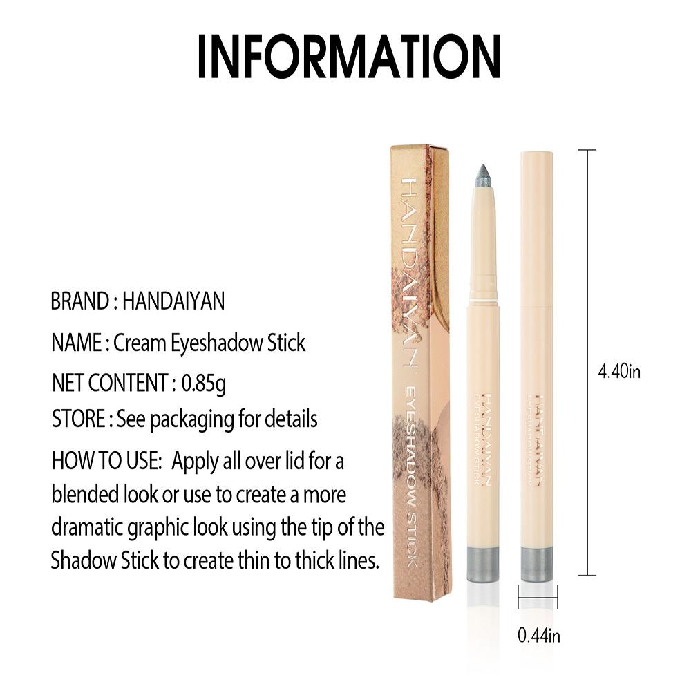 Подводка для глаз Гелевая ручка «Лежащий шелкопряд Русалка» Ручка для теней для век Рождественская ручка для подводки для глаз двойного назначения