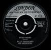 7inch Record BILLY VAUGHN & HIS ORCHESTRA - After Hours / (It's No) Sin 45HLD8996 London Records, 1959 UK Jazz Used