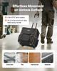 Rolling Tool Bag 25 Pockets Heavy Duty Roller Tool Bag on Wheels