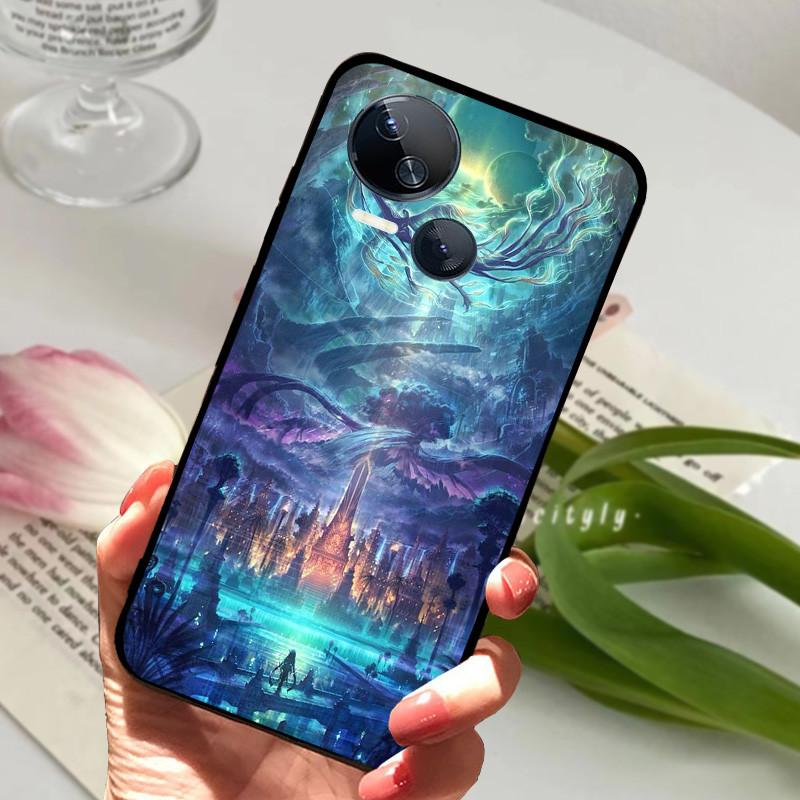 Для Tecno Spark 10 5G Чехол Ударопрочный Мягкий ТПУ Силиконовый Чехол для Телефона Для Tecno Spark 10 5G Funda Spark10 5G Новый KI8 Capa Мультяшный