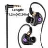 3,5 мм Проводные наушники для киберспорта Hi-Fi Стерео С шумоподавлением Внутриканальные наушники Микрофон Объемный Бас Проводная гарнитура