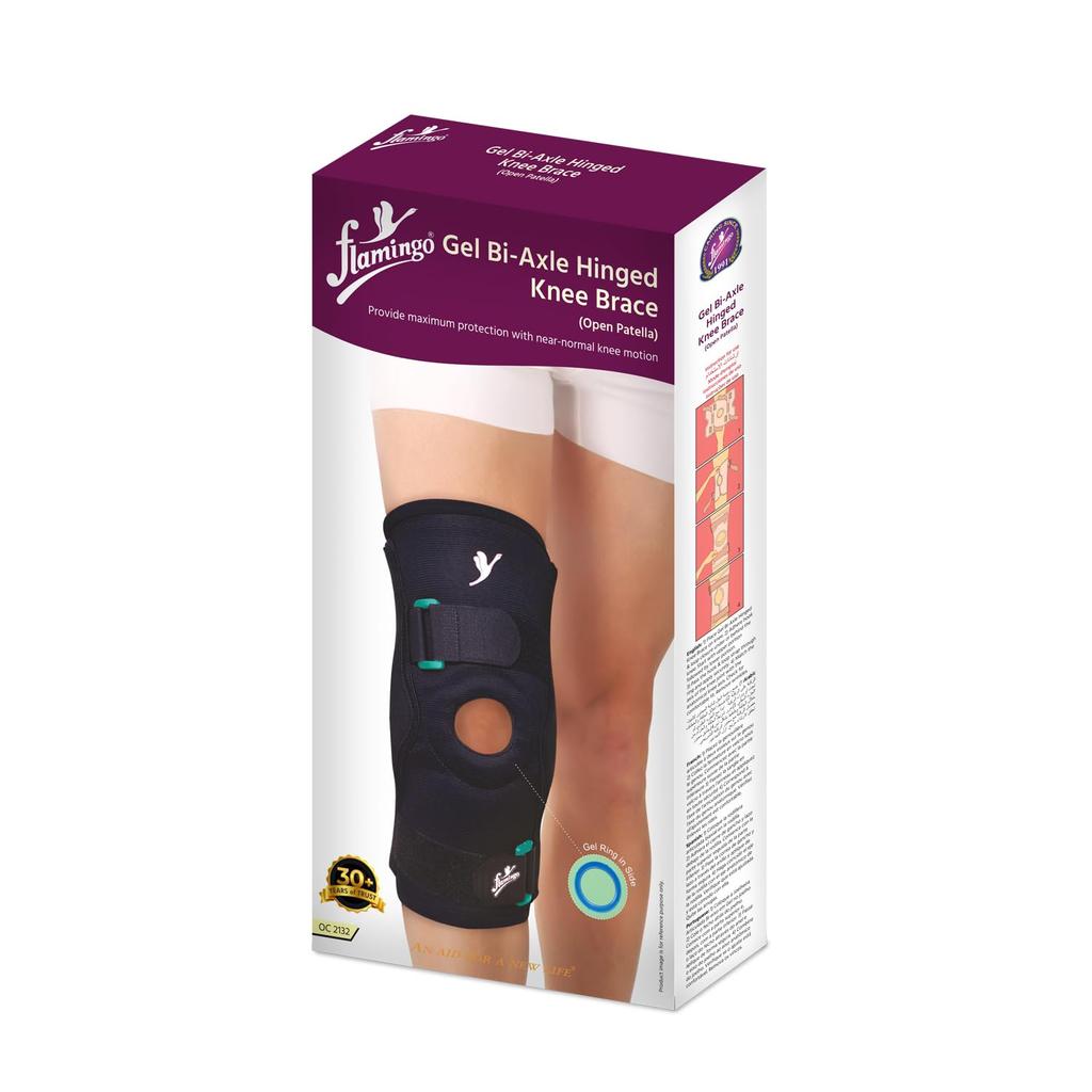 Шарнирный наколенник Flamingo с двухосным шарниром - XL