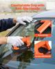 Electric Suction Cup, 203 mm Vacuum Glass Lifter with Digital Display for Suction Power & Battery Level, 200 kg Max Lifting Capacity Tile Suction Cup