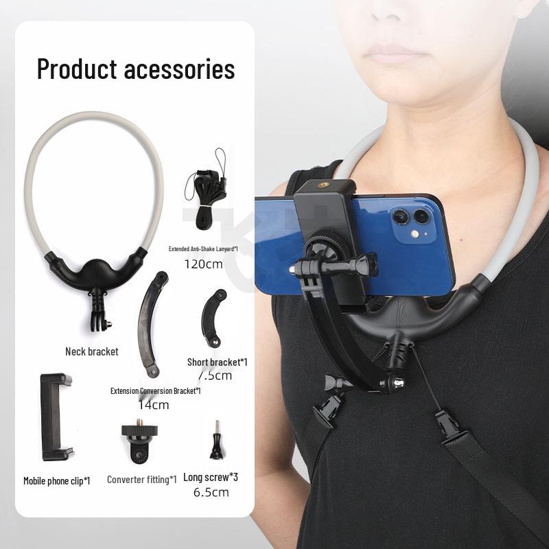 Нагрудный штатив для съемки от первого лица и для фотосъемки рыбалки