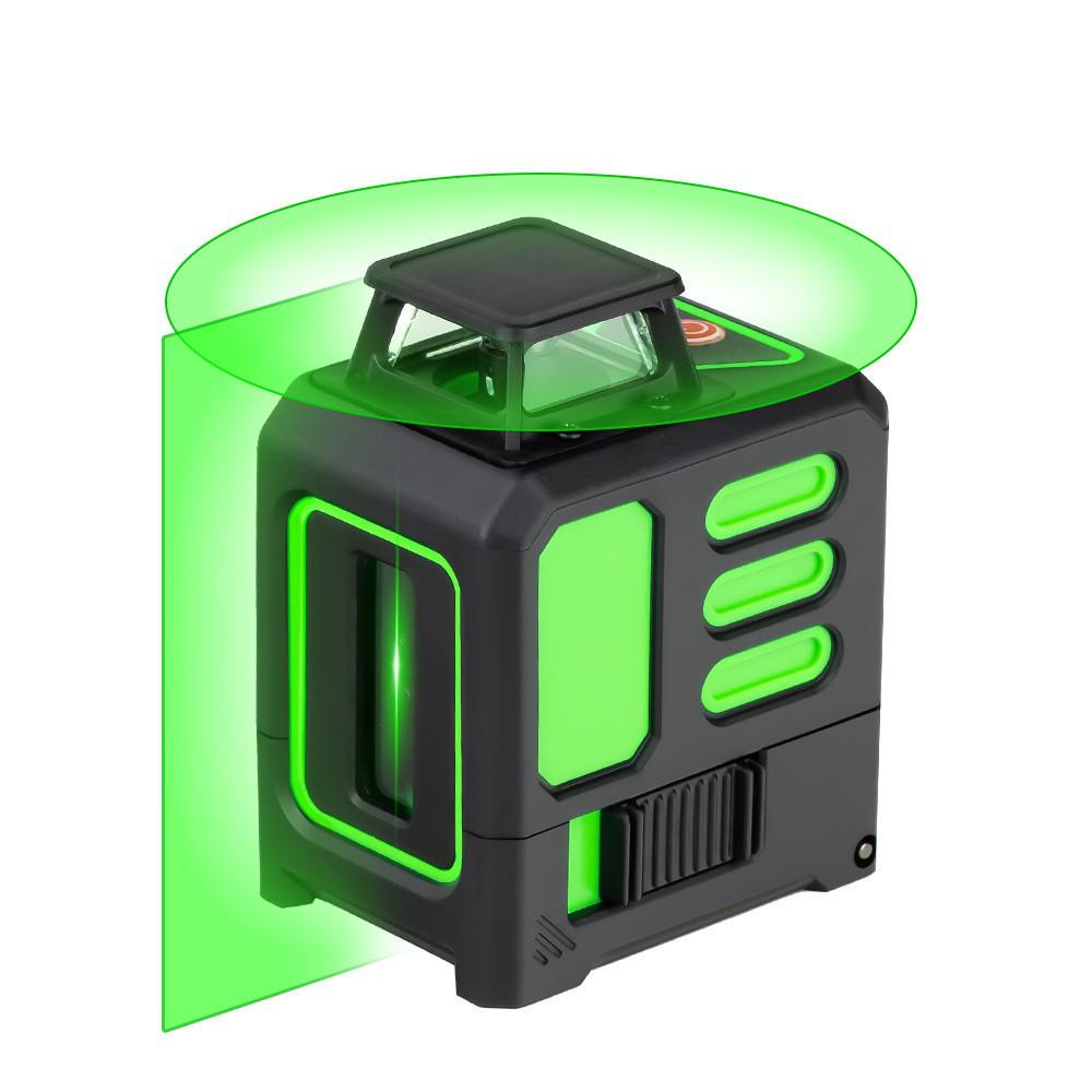 Лазерный уровень Cross Mini 5-линейный, 2-линейный, высокоточный, инфракрасный, с ярким лучом и пузырьковым уровнем