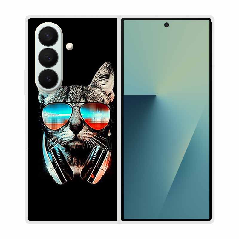 Чехол для телефона Galaxy Z Fold7 5G 2025 Чехлы Модный Защитный Задний Чехол для Samsung Galaxy Fold7 5G Z Fold 7 Жесткий Чехол Fold 7
