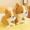 Cute Peach Heart Butt Corgi Doll Plush Toy Short Leg Internet Celebrity Rag Doll Girl Bed Sleeping Pillow