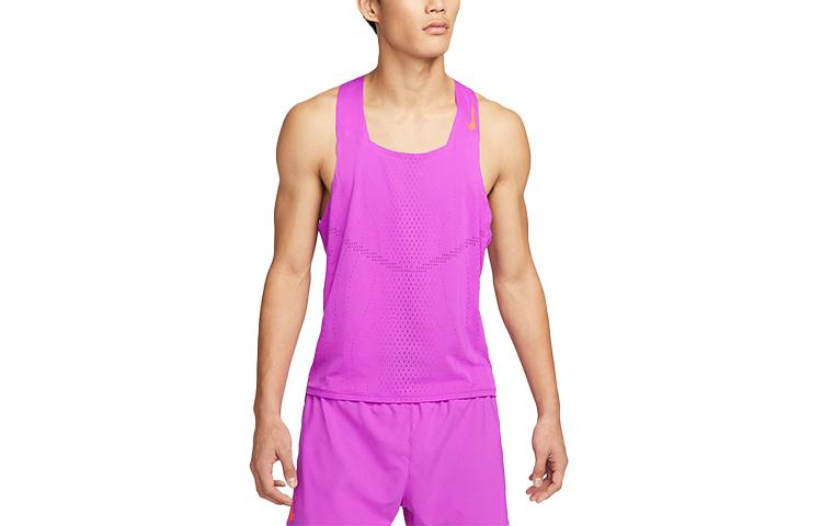 Nike Мужской топ для бега Фиолетовый DM4625-551