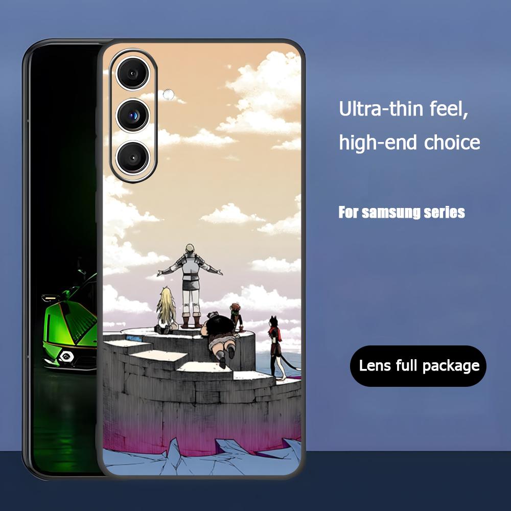 Вкусный в Подземелье Популярный Чехол Для Телефона Для Samsung Galaxy S25 S24 S23 S22 S21 S20 Plus Ultra Note20 Мягкий Черный