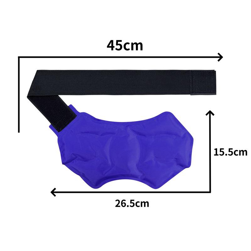 Ankle Brace Ice Pack Wrap For Injuires Hot Cold Therapy Reusable Gel Cold Pack Ankle Support For Pain Relief Sprains