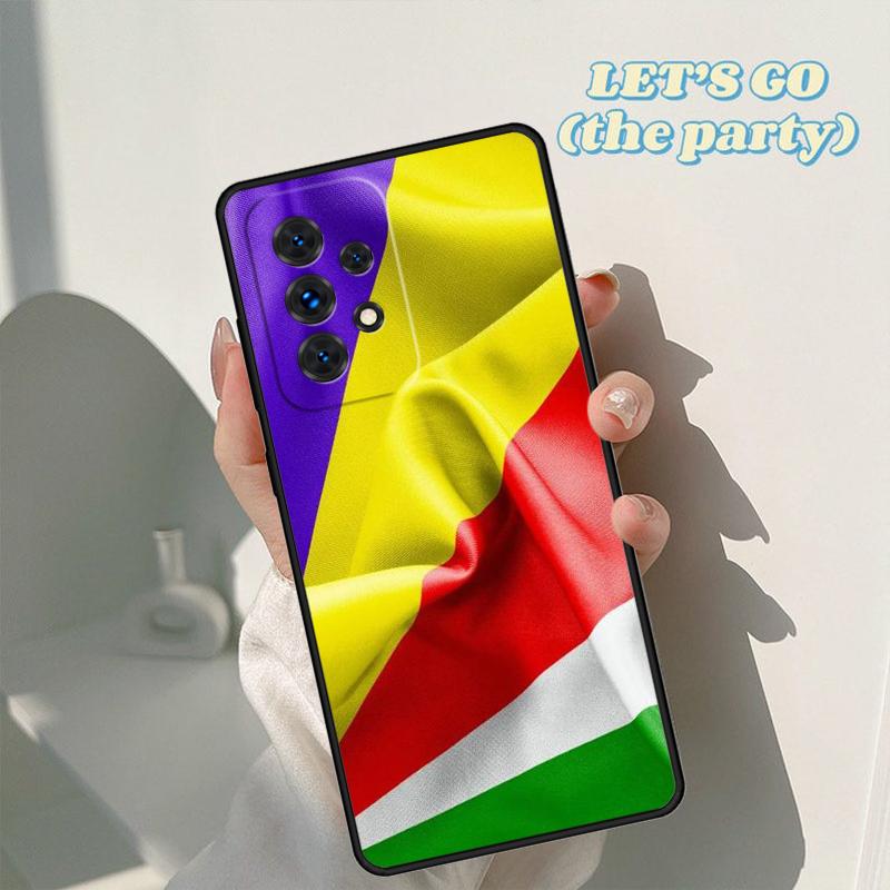 Чехол для телефона Флаг Сейшельских островов Для Samsung Galaxy A42 A31 A40 A51 A71 A32 A80 A91 A52 A72 A73 A20e A21S A50 A70 A11 A12 Чехол