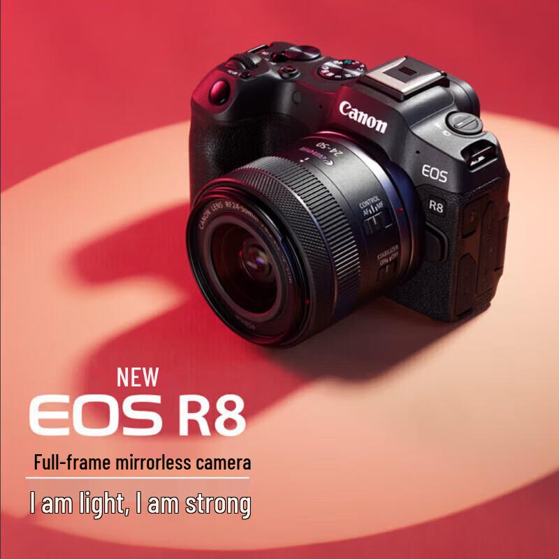 Canon EOS R8 Full-Frame Mirrorless Camera Kit (CN version)