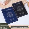 Трансграничный держатель для паспорта из ПУ-кожи: Дорожный чехол с индивидуальным логотипом и многофункциональный протектор