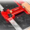Adjustable Table Saw Cutting Limiter Woodworking Workbench Slide Positioning and Fixing Tool